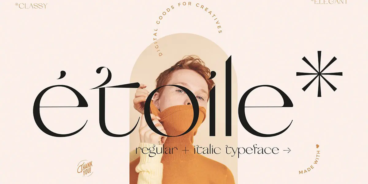 Etoile Typeface
