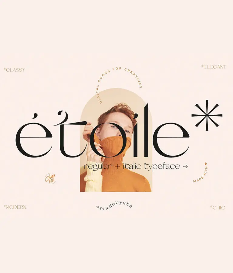 Etoile Typeface