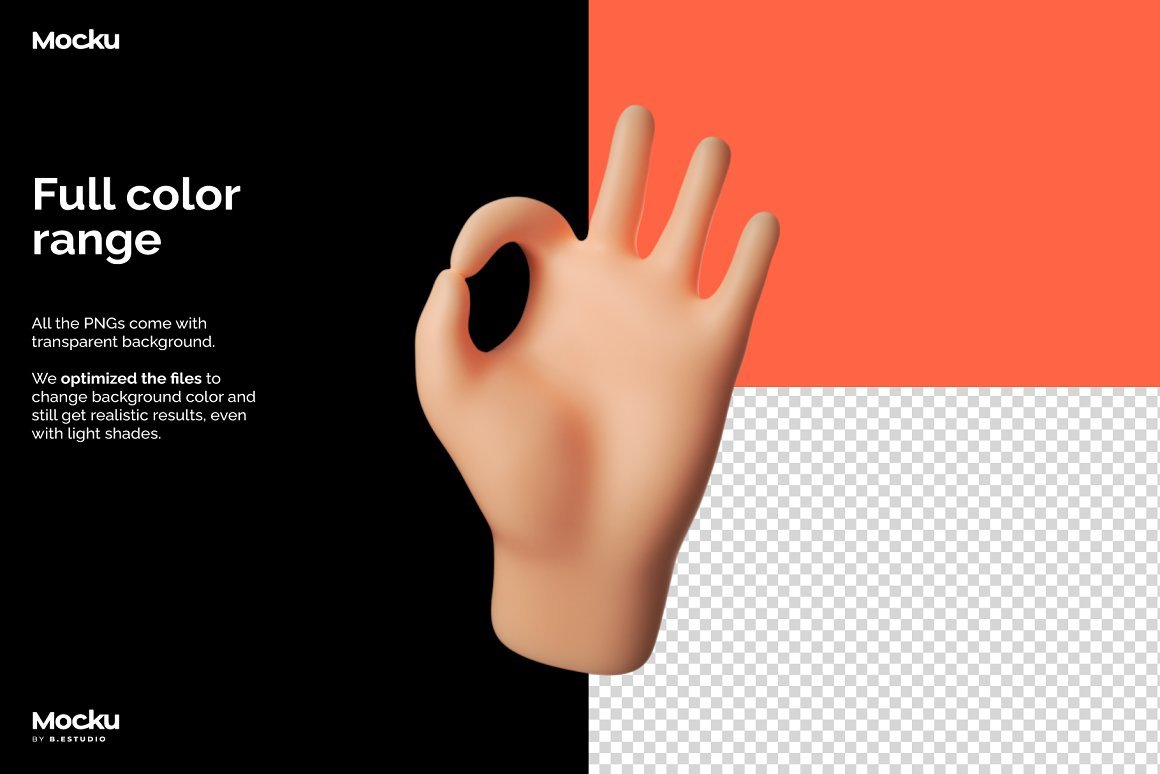 Hand gestures pack