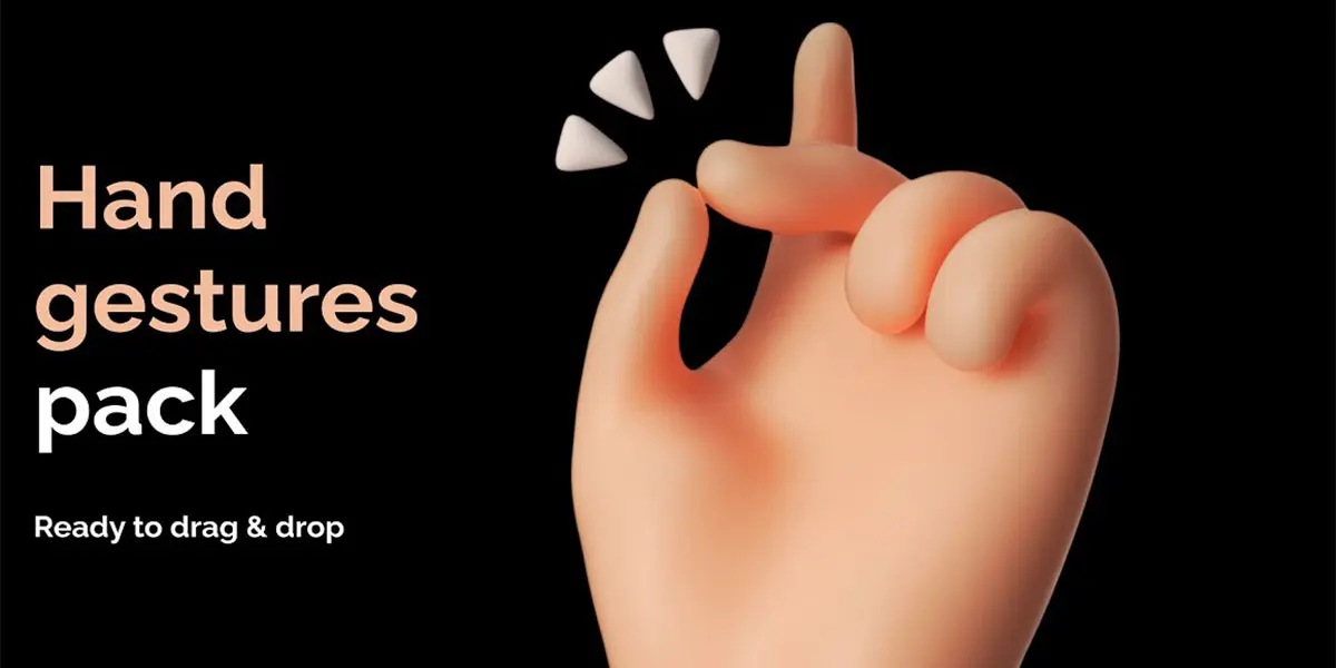 Hand gestures pack