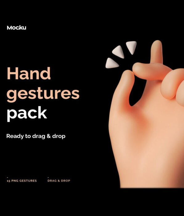 Hand gestures pack