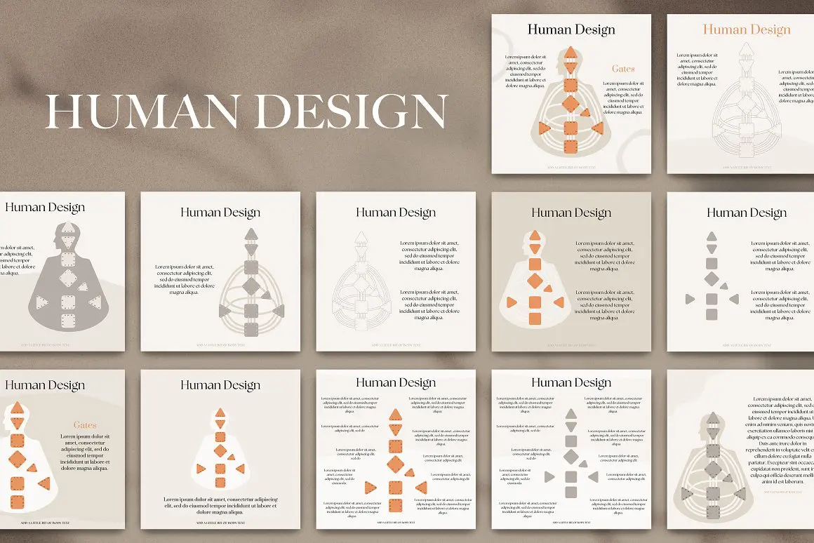 Human Design Instagram Template