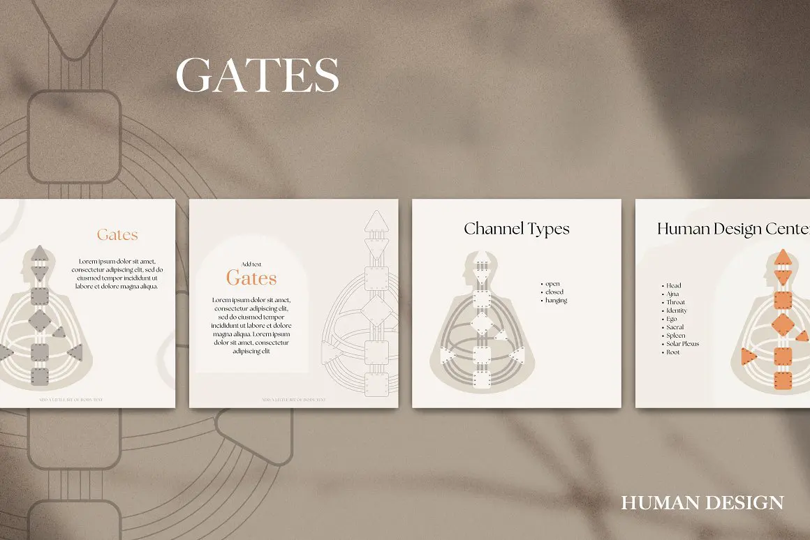 Human Design Instagram Template