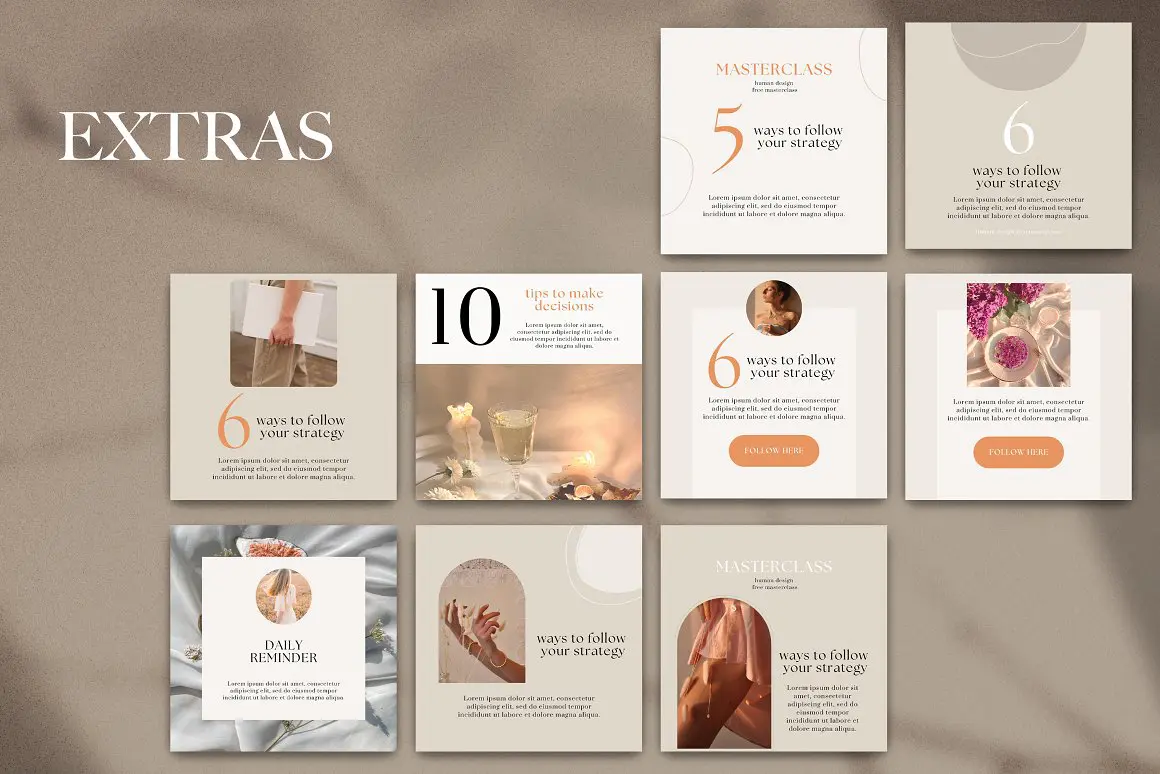 Human Design Instagram Template