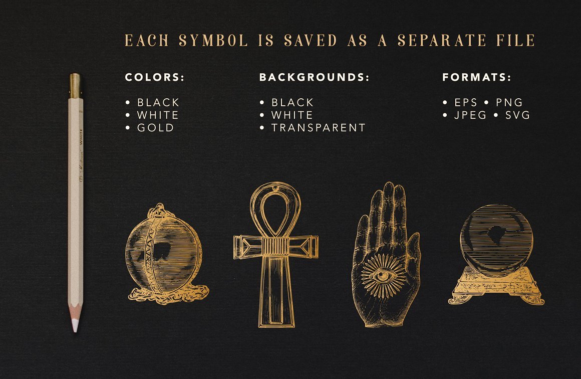 Mystic Symbols Magic Collection