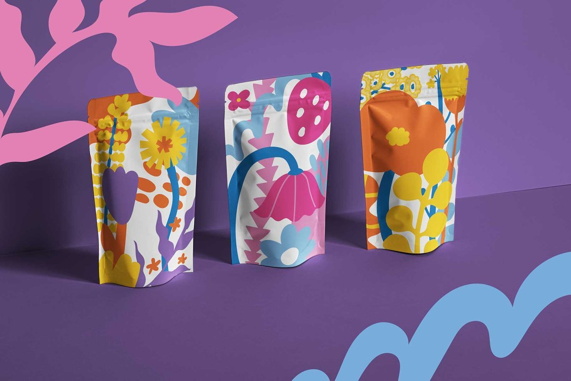 Naive meadow - Vector elements