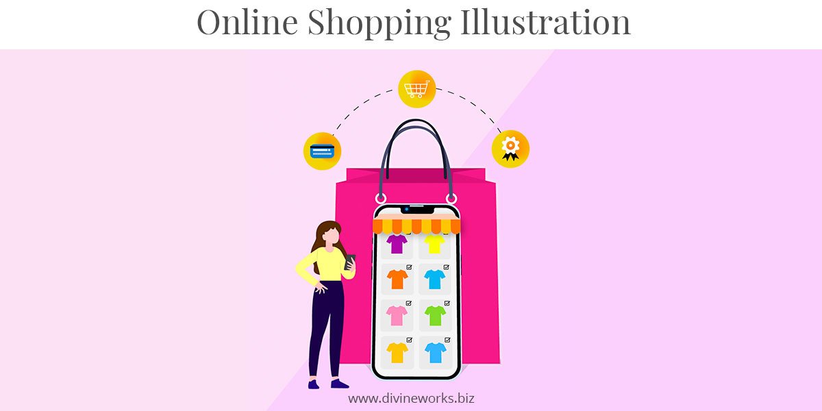Online Shopping Illustration