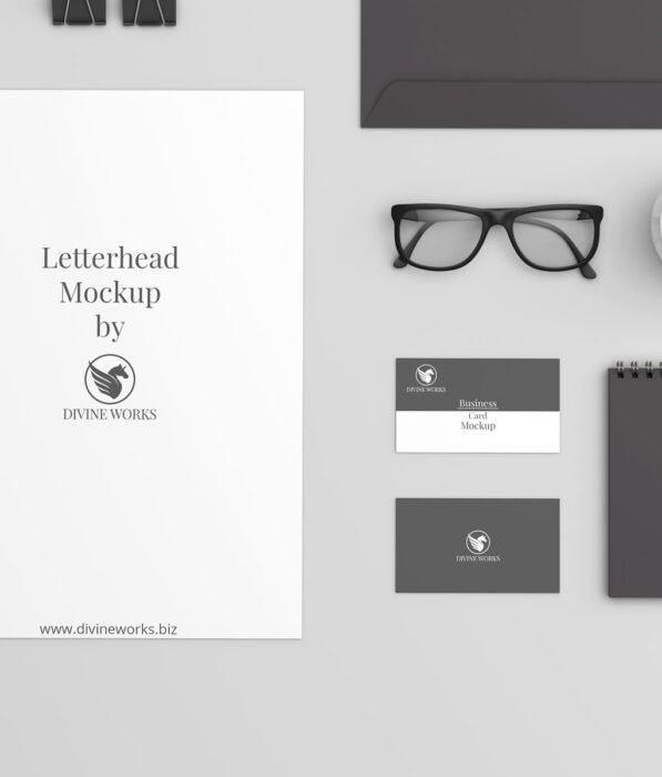 Stationery Mockup Free Download