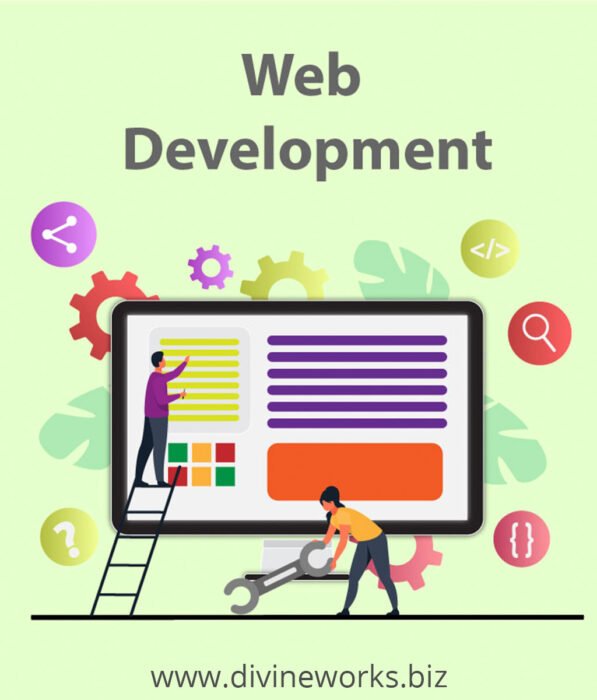 Web Development Illustration
