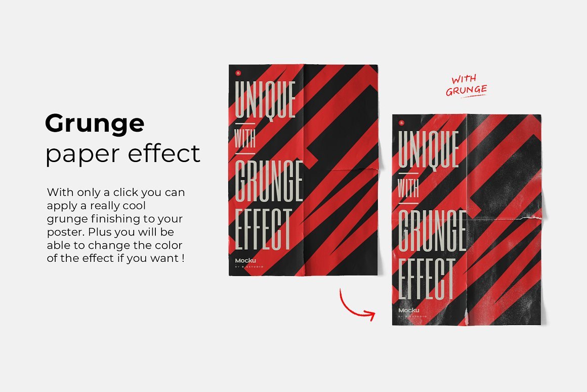  Wrinkled Papers and Plastics Mockups