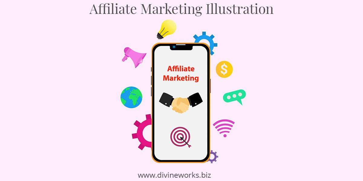 Affiliate Marketing Illustration