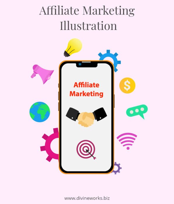 Affiliate Marketing Illustration