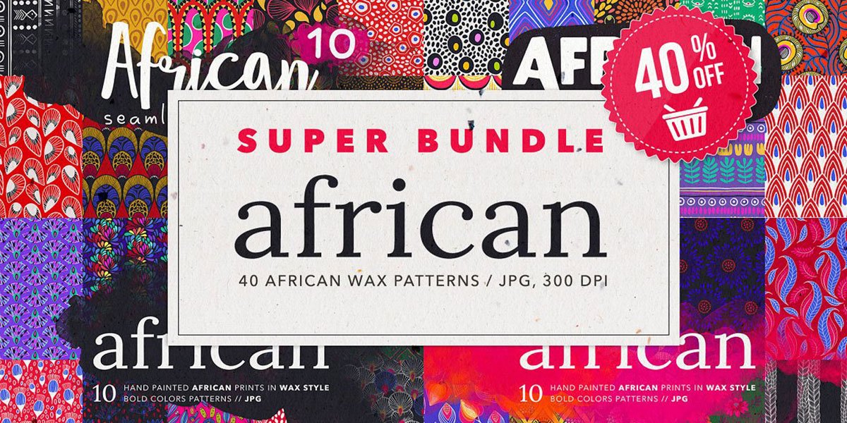 African Wax Pattern