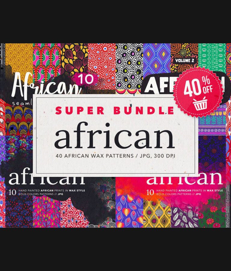 African Wax Pattern