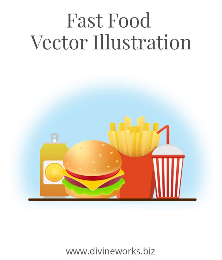 Fast Food Vector Illustration
