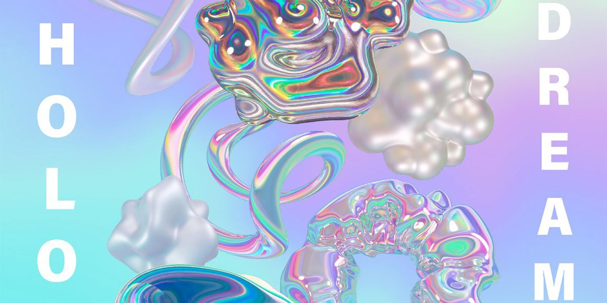 Holo 3D Shapes Graphics