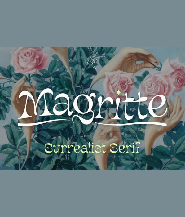 Magritte Surrealist Serif Font