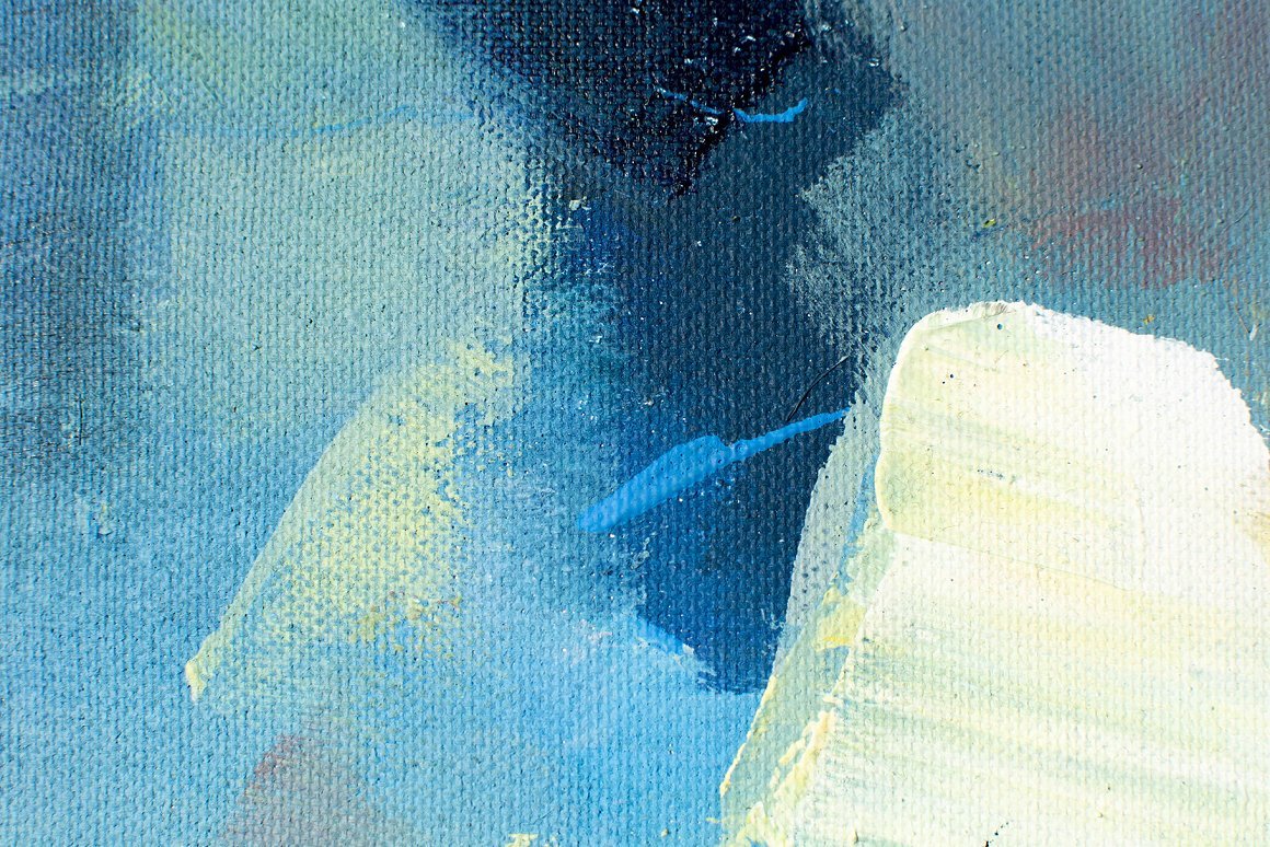 Neon and Acid Color Painting Texture