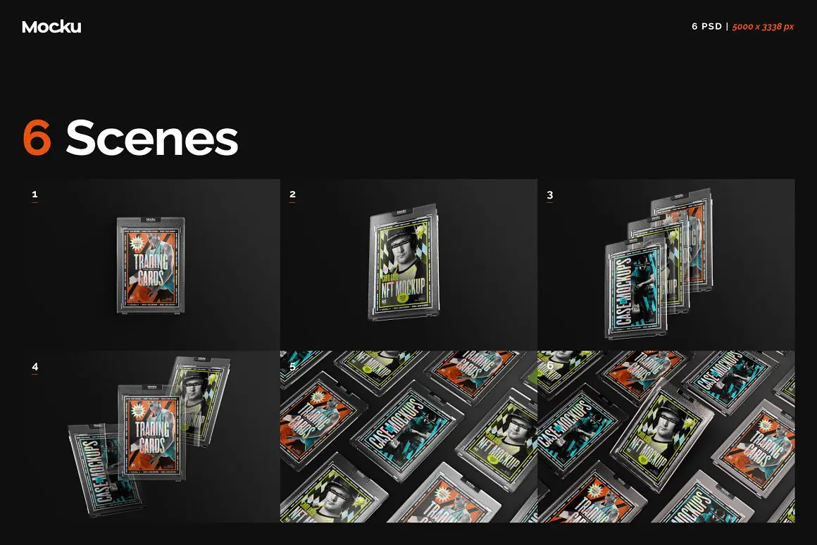 Trading Card Mockups
