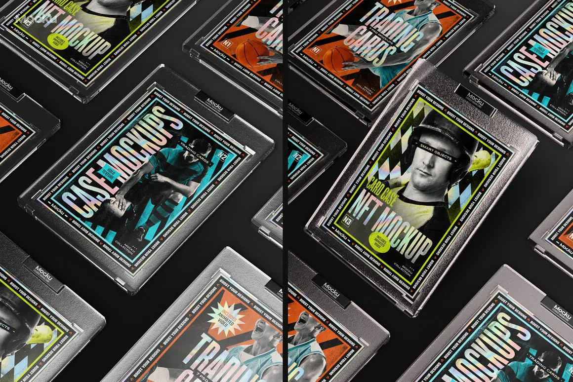 Trading Card Mockups