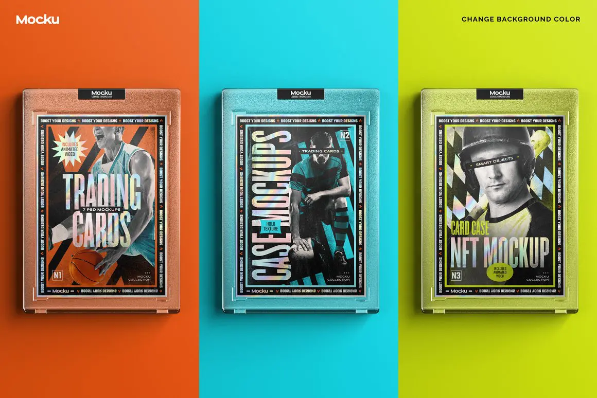 Trading Card Mockups