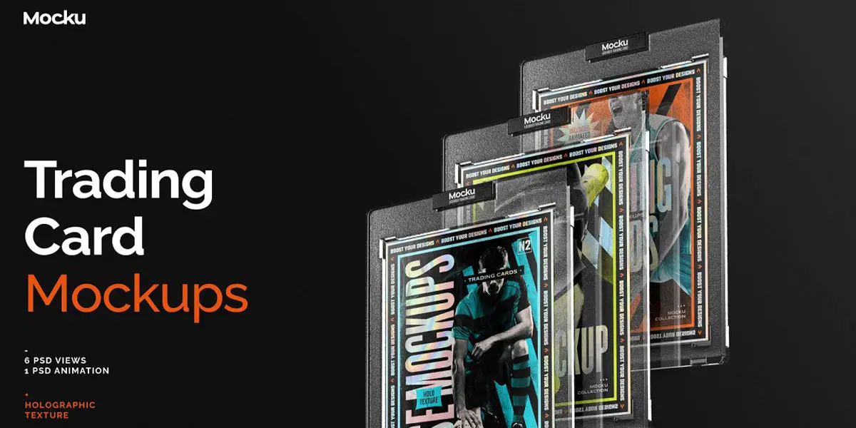 Trading Card Mockups