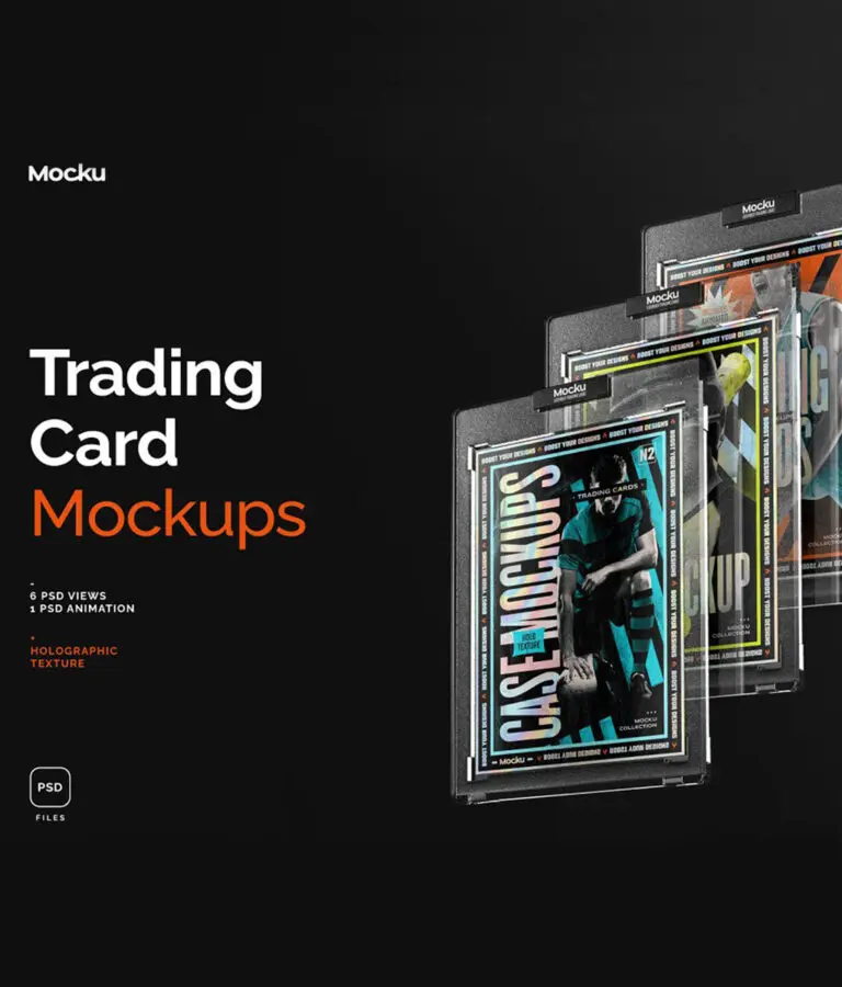 Trading Card Mockups