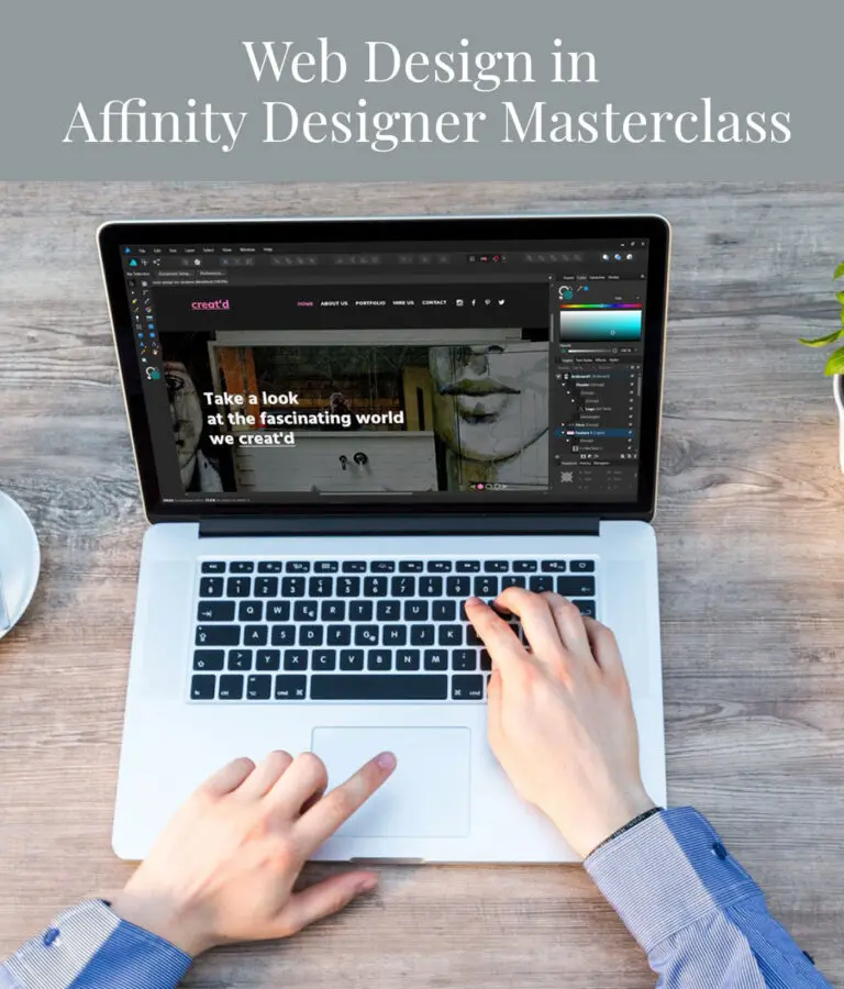Web Design in Affinity Designer Masterclass