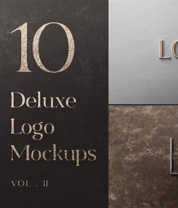 Deluxe Front Logo Mockups