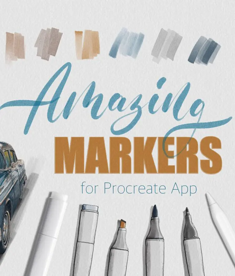 Amazing Markers for Procreate
