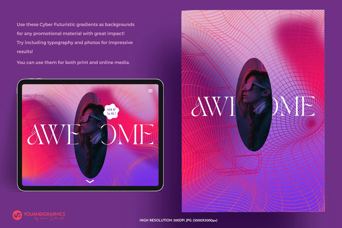 Cyber Futuristic Backgrounds