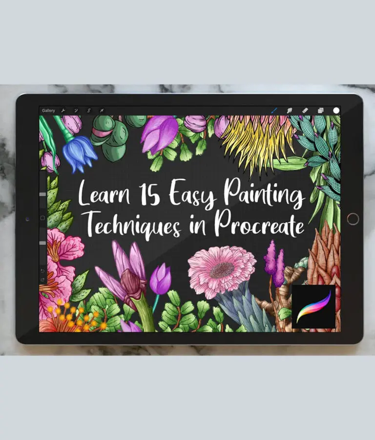 Procreate - Learn 15 Easy Painting Techniques