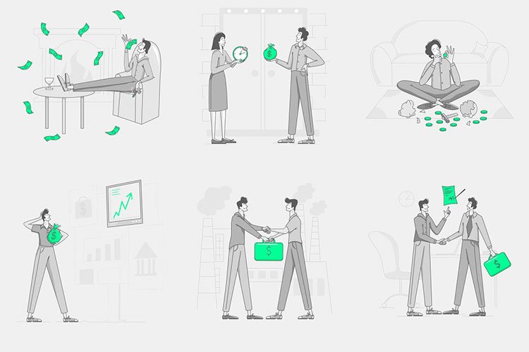 Grely Finance Illustrations