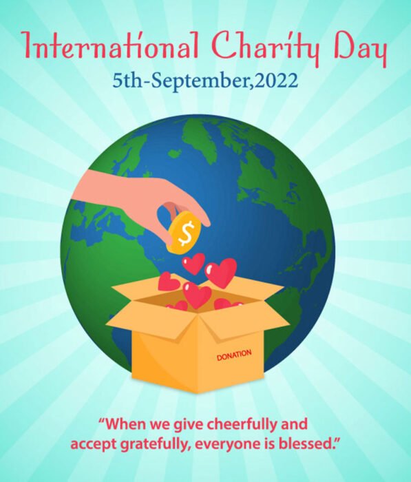 International Charity Day Illustration