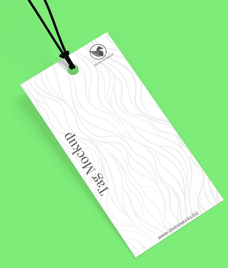 Tag Mockup PSD Free Download