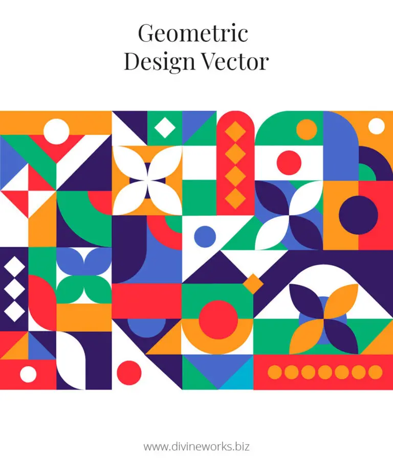 Geometric Design Vector