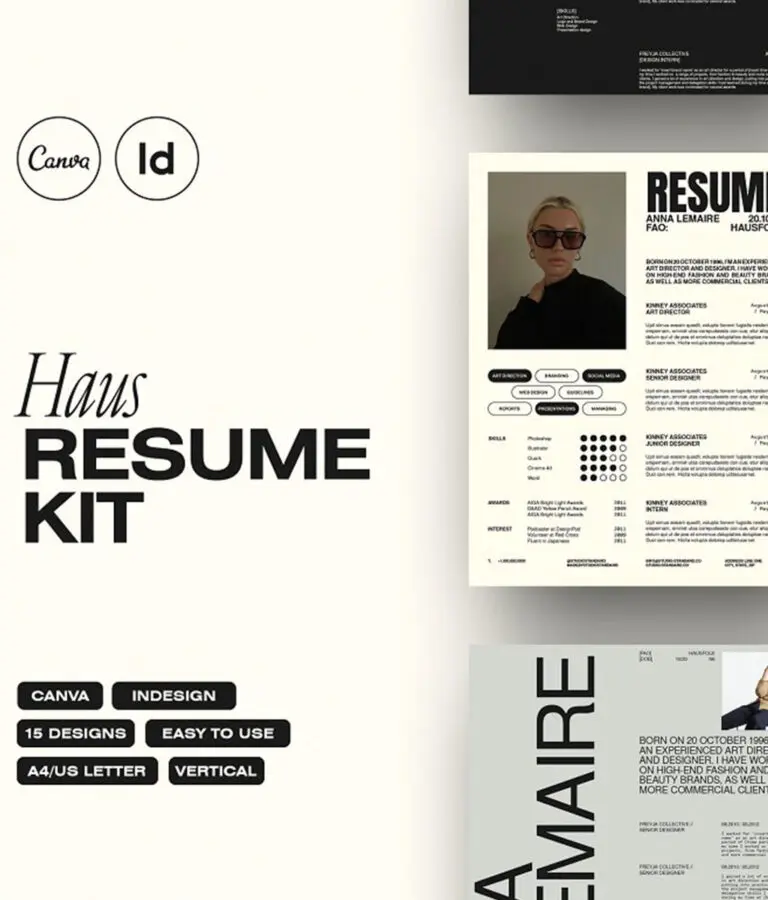 HAUS Resume Kit