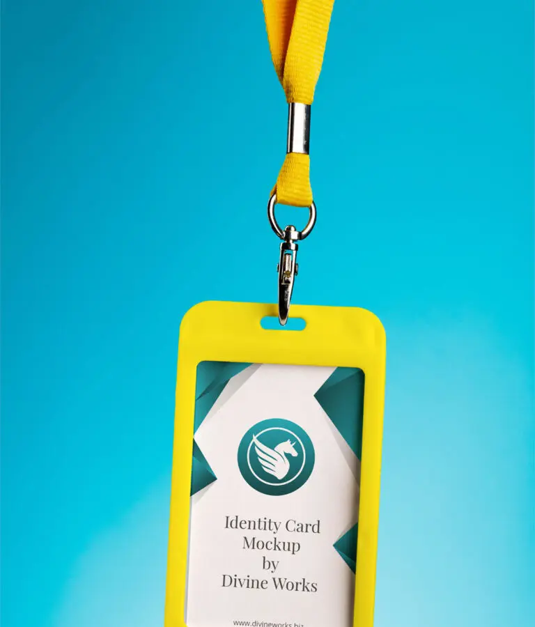 Free Identity Card Mockup