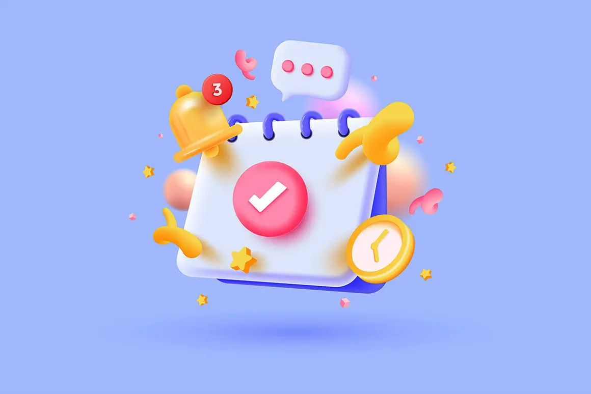3D Vector Illustrations