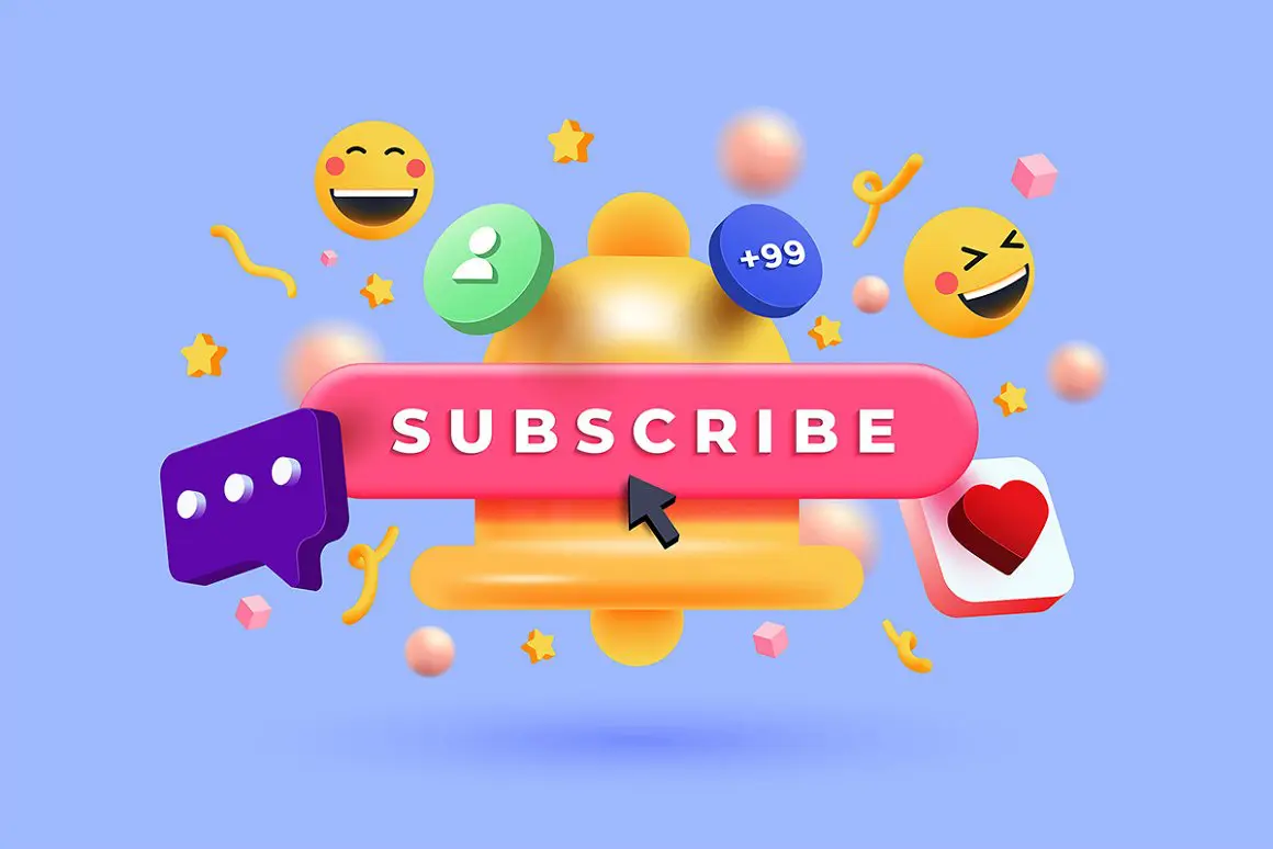 3D Vector Illustrations