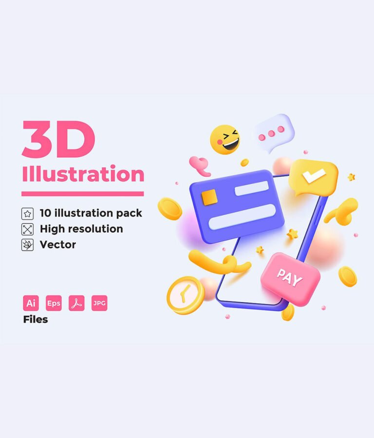 3D Vector Illustrations