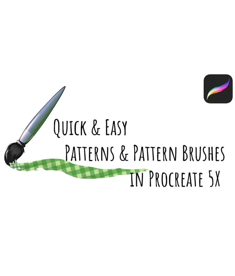 Patterns & Pattern Brushes in Procreate 5X