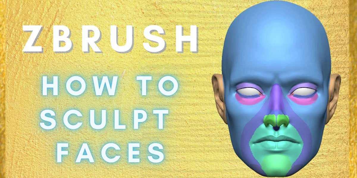 Zbrush - How to Sculpt Faces