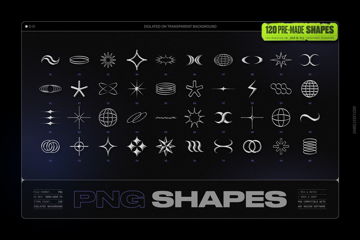 3D Chrome Photoshop Effect