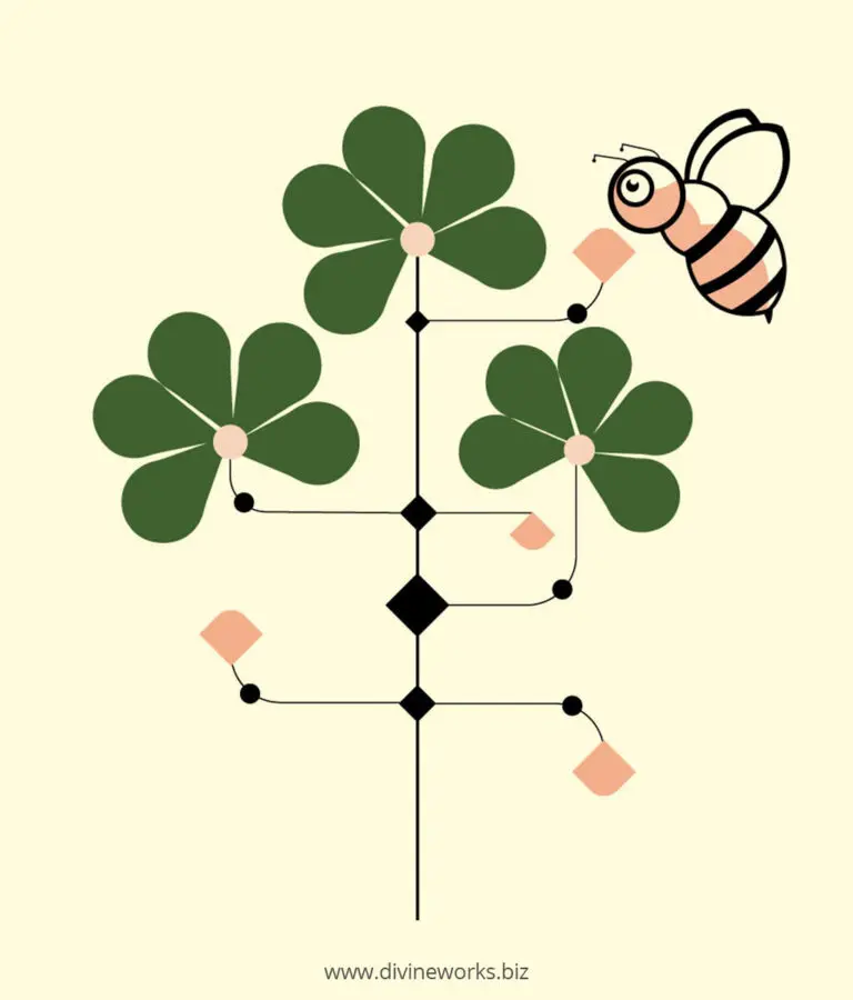 Geometric Flower Free Vector Art