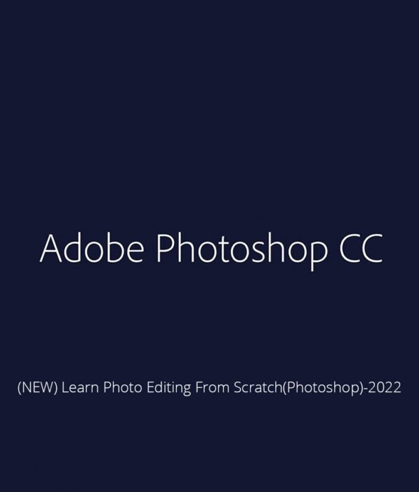 Photoshop Photo Editing Course