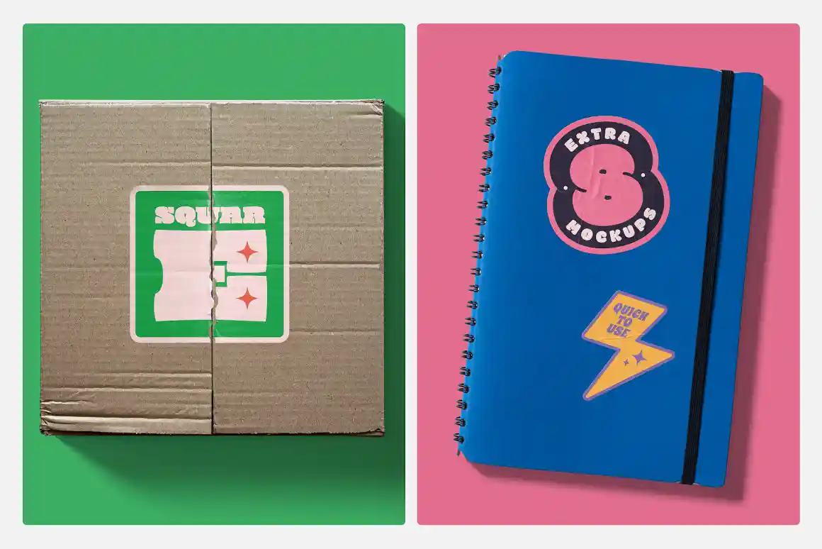 Sticker Machine Mockup