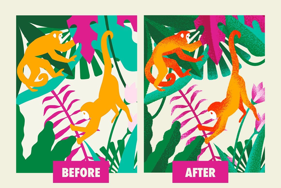 Gritty Grain Brushes Pack