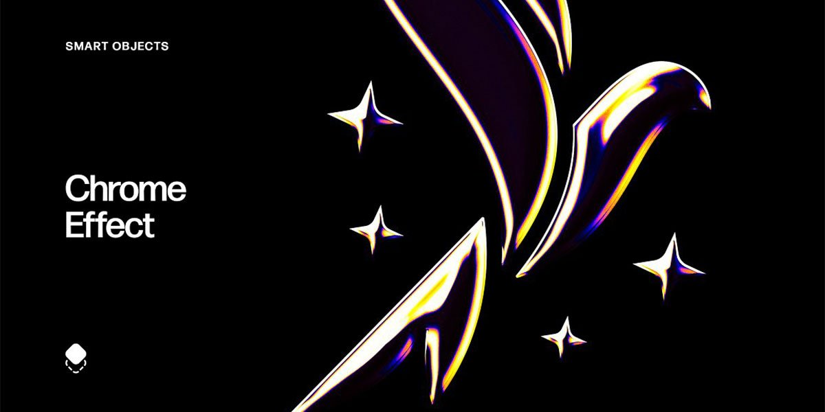 Chrome Text Effect