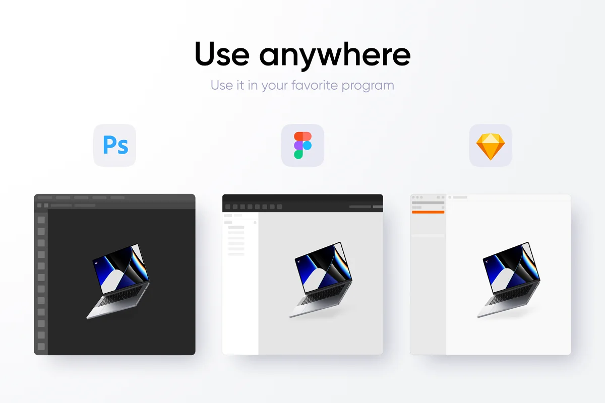 Macbook Pro 16 inch Mockup